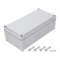 ABS 3819 13 G; Enclosure: multipurpose; X: 188mm; Y: 378mm; Z: 130mm; SOLID; ABS; FIBOX