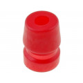 AC-GROMMET-RED; Strain relief; for Jack connectors,for XLR connectors; red; AMPHENOL AC-GROMMET-RED; Strain relief; for Jack connectors,for XLR connectors; red; AMPHENOL