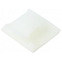 ACC38-A-C; Self-adhesive cable holder; polyamide; natural; W: 25.4mm; PANDUIT ACC38-A-C; Self-adhesive cable holder; polyamide; natural; W: 25.4mm; PANDUIT