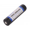 ICR18650-260PCM-R 2600MAH PROTECTED; Re-battery: Li-Ion; 18650,MR18650; 3.7V; 2600mAh; Ø18.8x69mm; 15A; KEEPPOWER ICR18650-260PCM-R 2600MAH PROTECTED; Re-battery: Li-Ion; 18650,MR18650; 3.7V; 2600mAh; Ø18.8x69mm; 15A; KEEPPOWER