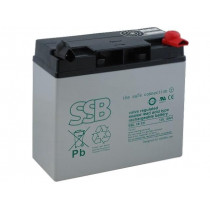 SBL 18-12I; Re-battery: acid-lead; 12V; 18Ah; AGM; maintenance-free; SSB