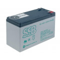 SBL 7.2-12L; Re-battery: acid-lead; 12V; 7.2Ah; AGM; maintenance-free; SSB