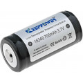 ICR16340; Re-battery: Li-Ion; 16340; 3.7V; 650mAh; Ø16x36mm; 3A; KEEPPOWER ICR16340; Re-battery: Li-Ion; 16340; 3.7V; 650mAh; Ø16x36mm; 3A; KEEPPOWER