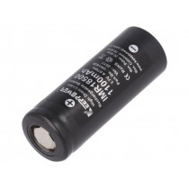 IMR18500 1100MAH HIGH DRAIN; Re-battery: Li-Ion; 18500; 3.7V; 1100mAh; Ø18.5x50mm; 10A; KEEPPOWER IMR18500 1100MAH HIGH DRAIN; Re-battery: Li-Ion; 18500; 3.7V; 1100mAh; Ø18.5x50mm; 10A; KEEPPOWER