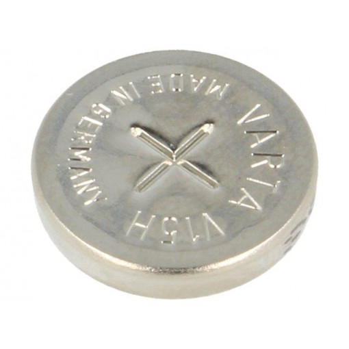 55602101501; Re-battery: Ni-MH; V15H,coin; 1.2V; 15mAh; Ø11.5x3mm; VARTA MICROBATTERY 55602101501; Re-battery: Ni-MH; V15H,coin; 1.2V; 15mAh; Ø11.5x3mm; VARTA MICROBATTERY