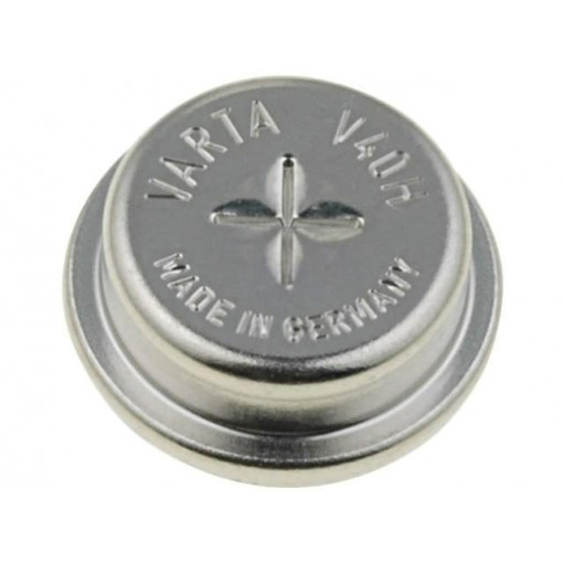 55604101501; Re-battery: Ni-MH; V40H,coin; 1.2V; 40mAh; Ø11.3x5.2mm; VARTA MICROBATTERY