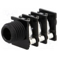 ACJS-MHOP; Socket; Jack 6,35mm; female; stereo; with triple switch; THT; AMPHENOL
