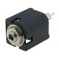 ACJS-MV35-3; Socket; Jack 3,5mm; female; stereo; straight; for panel mounting; AMPHENOL