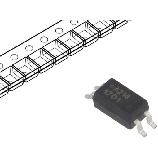 ACPL-214-500E; Optocoupler; SMD; Channels: 1; Out: transistor; Uinsul: 3kV; Uce: 80V; BROADCOM (AVAGO) ACPL-214-500E; Optocoupler; SMD; Channels: 1; Out: transistor; Uinsul: 3kV; Uce: 80V; BROADCOM (AVAGO)