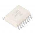 ACPL-339J-000E; Optocoupler; SMD; Channels: 2; Out: gate; 5kV; SO16; 50kV/μs; BROADCOM (AVAGO)