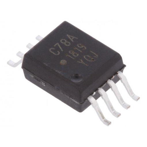 ACPL-C78A-000E; Optocoupler; SMD; Channels: 1; Out: isolation amplifier; SO8; BROADCOM (AVAGO) ACPL-C78A-000E; Optocoupler; SMD; Channels: 1; Out: isolation amplifier; SO8; BROADCOM (AVAGO)