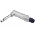 ACPM-RN; Plug; Jack 6,35mm; male; mono; angled 90°; for cable; soldering; AMPHENOL