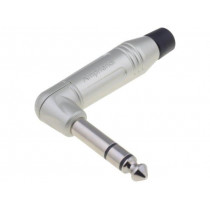 ACPS-RN; Plug; Jack 6,35mm; male; stereo; straight; for cable; soldering; AMPHENOL