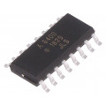 ACSL-6400-00TE; Optocoupler; SMD; Channels: 4; Out: gate; 2.5kV; 15Mbps; SO16; BROADCOM (AVAGO)