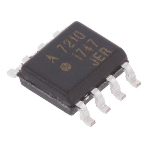 ACSL-7210-00RE; Optocoupler; SMD; Channels: 2; Out: CMOS; 3.75kV; SO8; 35kV/μs; BROADCOM (AVAGO) ACSL-7210-00RE; Optocoupler; SMD; Channels: 2; Out: CMOS; 3.75kV; SO8; 35kV/μs; BROADCOM (AVAGO)