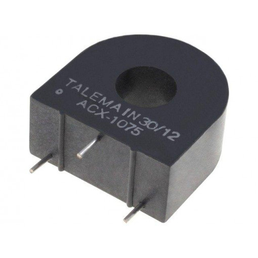 ACX-1075; Current transformer; Series: ACX; 75A; Trans: 2500: 1; 33Ω; -40÷85°C; TALEMA