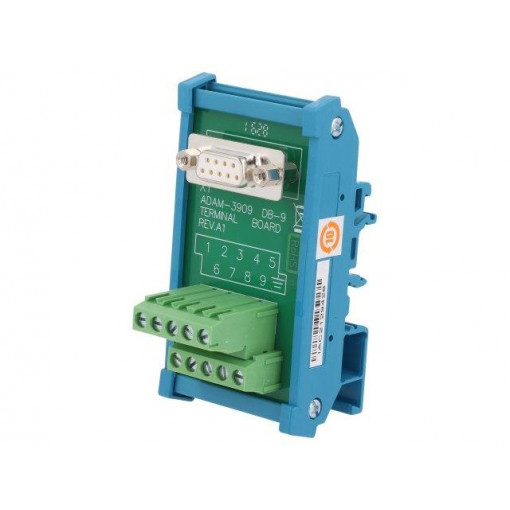 ADAM-3909-AE; Industrial module: terminal block; Mounting: DIN; 77.5x45x51mm; ADVANTECH