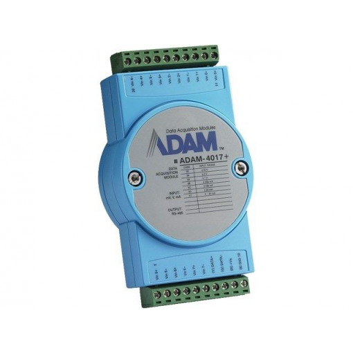 ADAM-4017+-CE; Industrial module: analog input; Number of ports: 1; 10÷30VDC; ADVANTECH