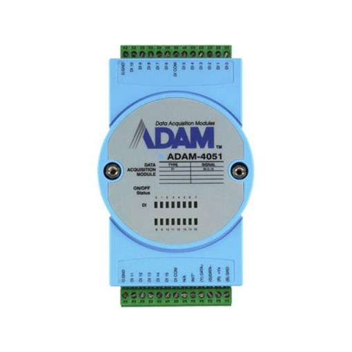 ADAM-4051-BE; Industrial module: digital input; Number of ports: 1; 10÷30VDC; ADVANTECH