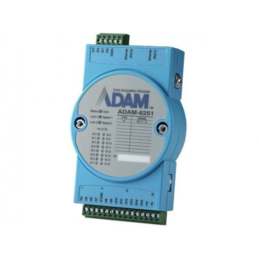 ADAM-6251-AE; Industrial module: digital input; Number of ports: 2; 10÷30VDC; ADVANTECH