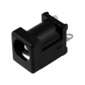 ADC-010-1; Socket; DC supply; male; 5,5/2,1mm; 5.5mm; 2.1mm; THT; 1A; -25÷85°C; ADAM TECH