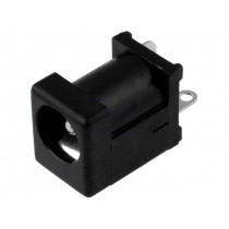 ADC-010-1; Socket; DC supply; male; 5,5/2,1mm; 5.5mm; 2.1mm; THT; 1A; -25÷85°C; ADAM TECH