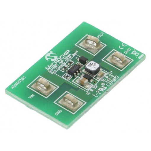 ADM00360; Dev.kit: Microchip; Comp: MCP16301; DC/DC converter; MICROCHIP TECHNOLOGY ADM00360; Dev.kit: Microchip; Comp: MCP16301; DC/DC converter; MICROCHIP TECHNOLOGY