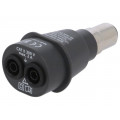 ADPTR-B15-EUR; Adapter; 4mm; Cap: B15; BEHA-AMPROBE