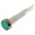 C027500NAH; Indicator: with neon lamp; flat; 230VAC; Cutout: Ø10mm; plastic; BULGIN C027500NAH; Indicator: with neon lamp; flat; 230VAC; Cutout: Ø10mm; plastic; BULGIN