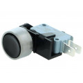C0911KBAAJ; Switch: push-button; Pos: 2; SPDT; 16A/250VAC; ON-(ON); Ø12.7mm; BULGIN