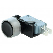 C0911KBAAJ; Switch: push-button; Pos: 2; SPDT; 16A/250VAC; ON-(ON); Ø12.7mm; BULGIN