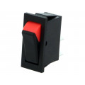C1500XAMBBR; ROCKER; SPST; Pos: 2; OFF-ON; 16A/250VAC; black-red; none; BULGIN
