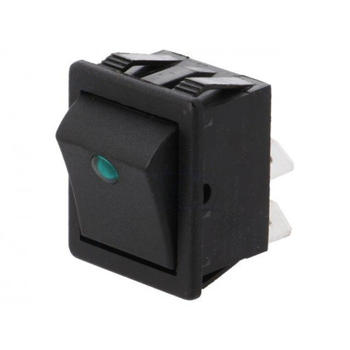 C1553PTMBG3; ROCKER; DPST; Pos: 2; OFF-ON; 16A/250VAC; black; Body: black; BULGIN C1553PTMBG3; ROCKER; DPST; Pos: 2; OFF-ON; 16A/250VAC; black; Body: black; BULGIN