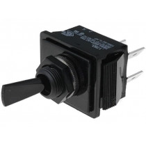 C1750HO; Switch: toggle; Pos: 2; DPST; OFF-ON; 16A/250VAC; 28A/28VDC; IP40; BULGIN