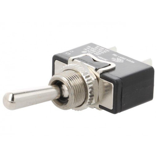 C3900BA; Switch: toggle; Pos: 2; SPST; OFF-ON; 16A/250VAC; Toggle: round; IP67; BULGIN