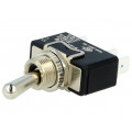C3911BA; Switch: toggle; Pos: 2; SPDT; ON-(ON); 16A/250VAC; Toggle: round; BULGIN C3911BA; Switch: toggle; Pos: 2; SPDT; ON-(ON); 16A/250VAC; Toggle: round; BULGIN