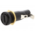 D0347RAAAB; Fuse holder; cylindrical fuses; 6,3x32mm; 16A; 250V; -20÷85°C; BULGIN D0347RAAAB; Fuse holder; cylindrical fuses; 6,3x32mm; 16A; 250V; -20÷85°C; BULGIN