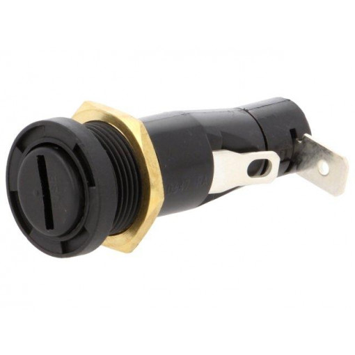 D0347RAAAB; Fuse holder; cylindrical fuses; 6,3x32mm; 16A; 250V; -20÷85°C; BULGIN