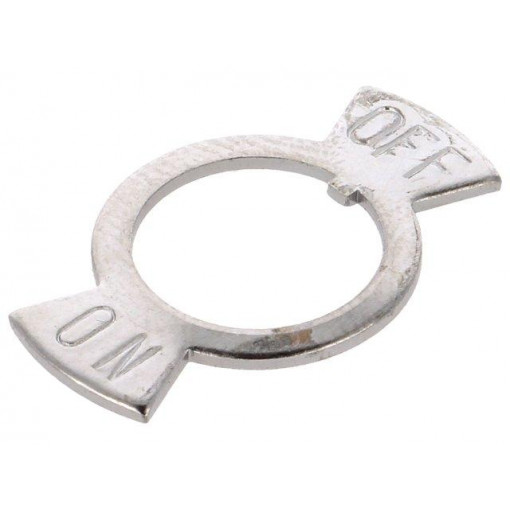 F00232PAAA; Switch accessories: description label; Application: 3900 series; BULGIN