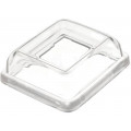 F0180LOAAA; Switch accessories: cover; Body: transparent; 24x21mm; BULGIN