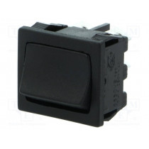 H8650VBBB; ROCKER; DPST; Pos: 2; OFF-ON; 10A/250VAC; 10A/28VDC; black; none; BULGIN