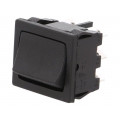 H8660VBBB; ROCKER; DPDT; Pos: 2; ON-ON; 10A/250VAC; 10A/28VDC; black; none; BULGIN