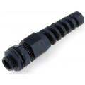 AGR16SR; Cable gland; with strain relief; M16; IP68; Mat: polyamide; black; KSS WIRING