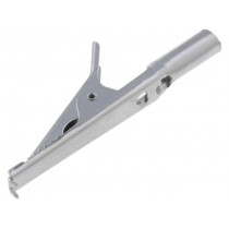 AGF20; Crocodile clip; 5A; 60VDC; Grip capac: max.16mm; Socket size: 4mm; HIRSCHMANN T&M