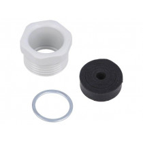 AG M20R; Half gland; M20; Mat: polyamide; grey; ILME AG M20R; Half gland; M20; Mat: polyamide; grey; ILME