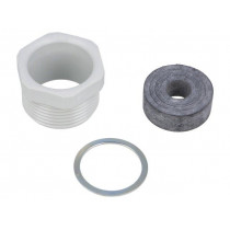 AG M25R; Half gland; M25; Mat: polyamide; grey; ILME AG M25R; Half gland; M25; Mat: polyamide; grey; ILME