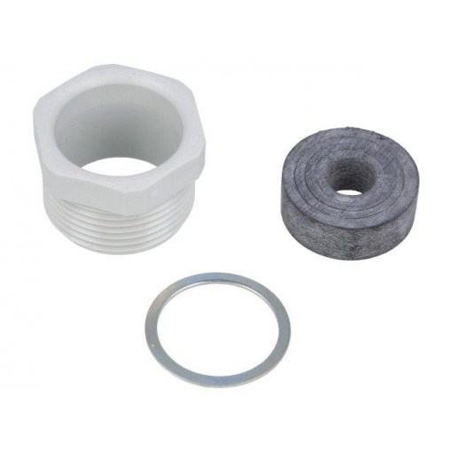 AG M25R; Half gland; M25; Mat: polyamide; grey; ILME