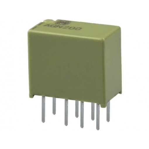 AGN2004H; Relay: electromagnetic; DPDT; Ucoil: 4.5VDC; 0.3A/125VAC; 1A/30VDC; PANASONIC