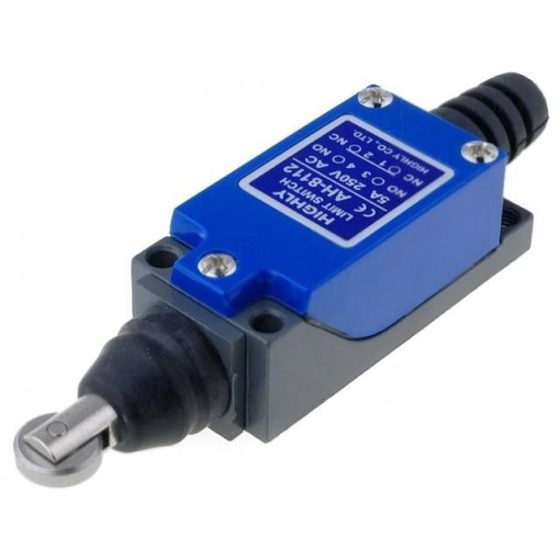 ; Limit switch; oblong metal roller Ø12,4mm; NO + NC; 5A; IP64; HIGHLY ; Limit switch; oblong metal roller Ø12,4mm; NO + NC; 5A; IP64; HIGHLY