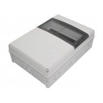73361401; Enclosure: for modular components; IP65; grey; No.of mod: 14; IK08; SPELSBERG